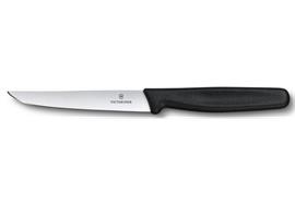 Steakmesser spitz, schwarz