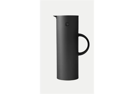 Stelton Isolierkanne 1l soft schwarz