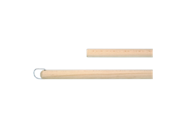 Stiel Holz ohne Gewinde 160 cm