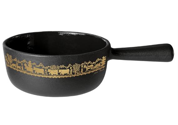 Stöckli Classic Alpaufzug Käsefonduecaquelon 18 cm