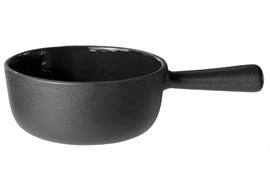 Stöckli Classic Käsefonduecaquelon 14 cm schwarz