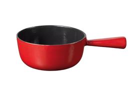 Stöckli Classic Käsefonduecaquelon 18 cm rot