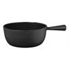 Stöckli Classic Käsefonduecaquelon 22 cm schwarz