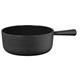 Stöckli Classic Käsefonduecaquelon 24 cm schwarz