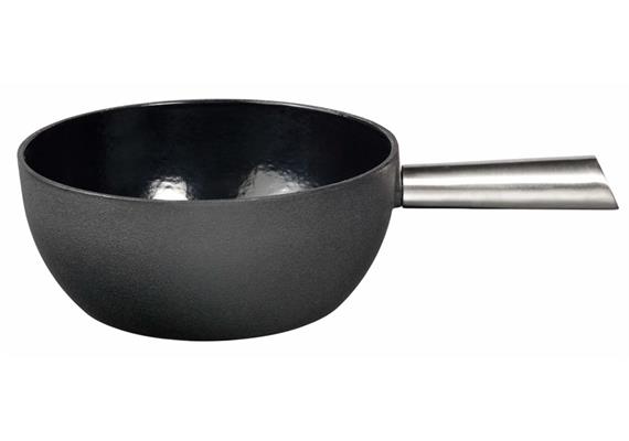 Stöckli Elegance Käsefonduecaquelon 21 cm schwarz