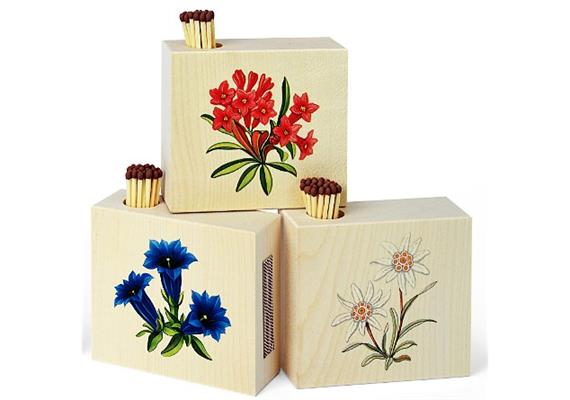 Streichholzhalter Alpenrose