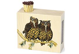 Streichholzhalter Eule