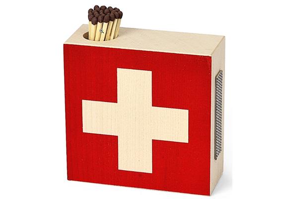 Streichholzhalter Swiss