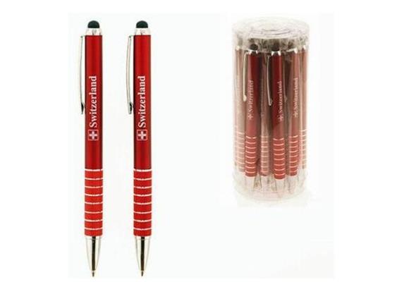 Stylo rot mit Touchscreen-Funktion, CH-Kreuz Switz