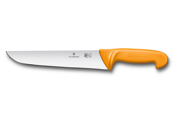 Swibo Blockmesser, normaler Schliff, gelb, 21cm Swibo Blockmesser, normaler Schliff, gelb, 21cm