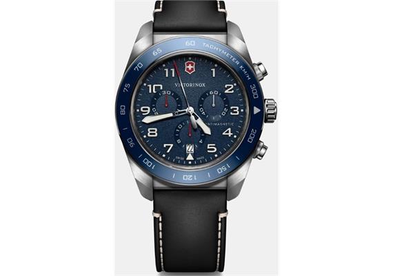 Swiss Army Chrono 42, SIR, BLE dial, BLK leather str Swiss Army Chrono 42, SIR, BLE dial, BLK leather str