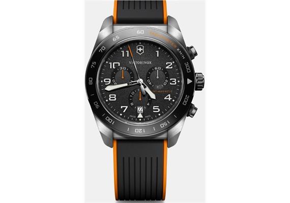 Swiss Army Chrono 42, SIR, BLK dial, BLK rubber st Swiss Army Chrono 42, SIR, BLK dial, BLK rubber st