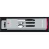 Swiss Classic Besteck-Set, 3-teilig, schwarz