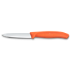 Swiss Classic, Gemüsemesser, 10cm, gerade, mittelspitz, orange