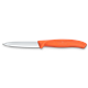 Swiss Classic, Gemüsemesser, 8cm, gerade, mittelspitz, orange