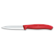 Swiss Classic, Gemüsemesser, 8cm, wellen, mittelspitz, rot