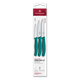 Swiss Classic, Gemüsemesser Set, 3tlg, gerade/wellen, grün, box
