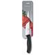 Swiss Classic, Kochmesser, 19cm, gerade, schwarz, blister