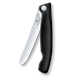 Swiss Classic, Picknick Messer, 11cm, gerade, schwarz, box