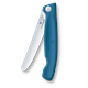 Swiss Classic, Picknick Messer, 11cm, wellen, blau, box