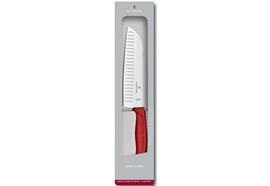 Swiss Classic Santokumesser Kullenschliff,17cm