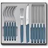 Swiss Modern Besteck-Set, 12-teilig, kornblumen-blau, Tomatenmesser