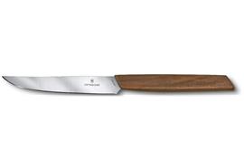 Swiss Modern Steakmesser-Set 2tlg. 12cm Nussbaum