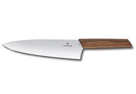 Swiss Modern Tranchierm., extra breit, 20cm, Nussbaum