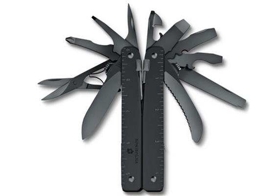 Swiss Tool MXBS, black, nylon Etui