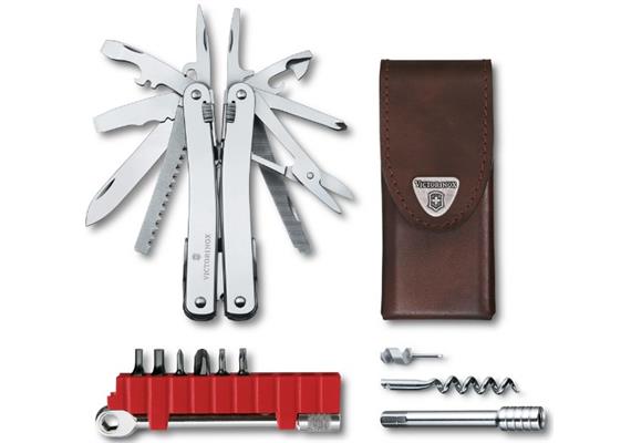 Swiss Tool Spirit X Plus Ratchet, silber