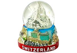 Switzerland 35mm Schneekugel mit Magnet
