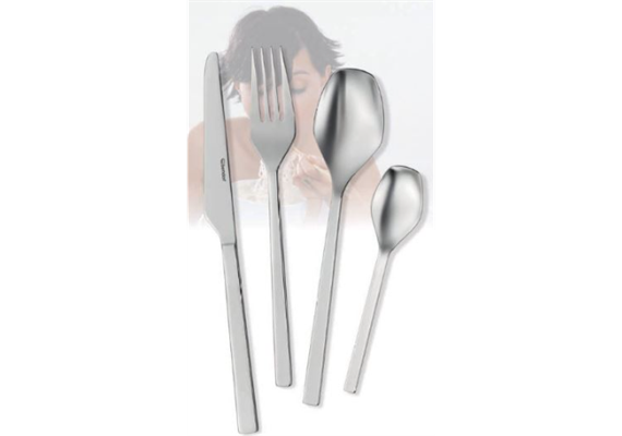 Tafelbesteck 24 teilig mono Alaska