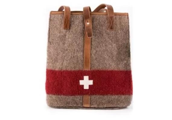 Tasche mit orginal Kreuz Lederträger Innenfach