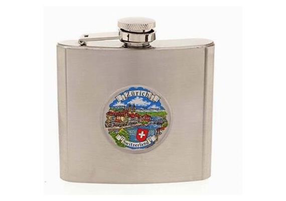 Taschenflasche Flachmann 10cm Mit Ans. Zermatt
