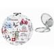 Taschenspiegel mit City Postcard Design