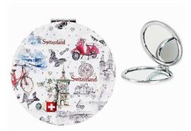 Taschenspiegel mit City Postcard Design