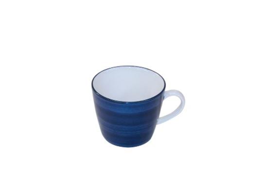 Tasse Haynan Zen (navy-rim-navy, Kacheln)