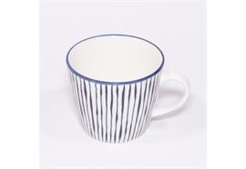 Tasse Haynan Zen (navy-rim-navy, Streifen)