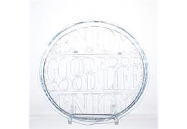 Teller flach "Good Food" 29cm