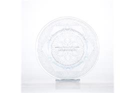 Teller flach Pradesh m. Fahne 21 cm