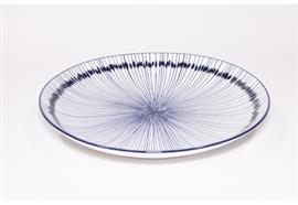 Teller Haynan Zen (navy-rim-navy, m, Streifen)