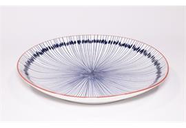 Teller Haynan Zen (navy-rim-red, m, Streifen)