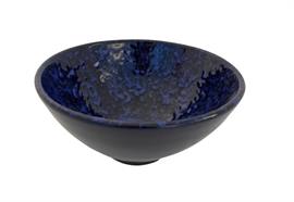 Terracotta - Schale "Porto", Ø 16 cm, nachtblau