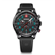 Terragraph Chrono 43, BLK, BLK dial, BLK silicone