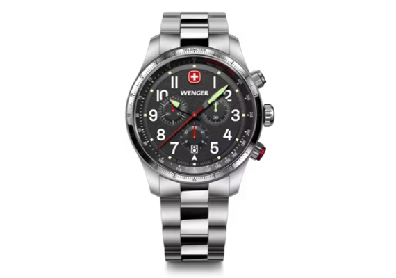 Terragraph Chrono 43, SIR, BLK dial, SIR SST br