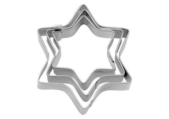 Terrassen-Ausstecher Stern ø 3 / 4 / 5 cm Terrassen-Ausstecher Stern ø 3 / 4 / 5 cm