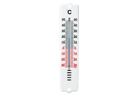 TFA Innen Aussenthermometer Kunststoff 20.7 cm