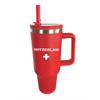 Thermo Cup rot mit Schweizerkreuz