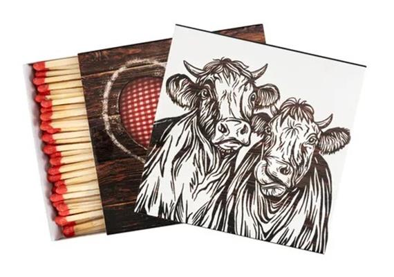 Thermo Fire Zündhölzer "Quadrato", 94 mm, ca. 60 Stk Thermo Fire Zündhölzer "Quadrato", 94 mm, ca. 60 Stk