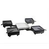 Tischgrill Gourmet Star 53.5 x 53.5 x 8 cm schwarz
